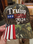 Trump 2024 USA Camo Cap