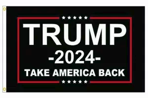 Trump 2024 Take America Back 3'X5' Flag Rough Tex® 100D