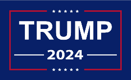 Trump 2024 3'X5' Flag ROUGH TEX® 150D DBL Sided