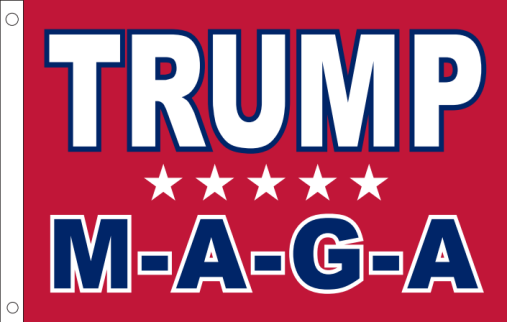 Trump MAGA 3'X5' Flag ROUGH TEX® 100D