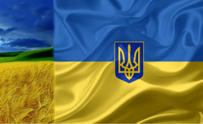 Ukraine Heritage Flags 3'X5' Flag Rough Tex® 100D Tryzub