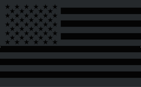 USA Blackout 4'x6' Flag ROUGH TEX® 68D