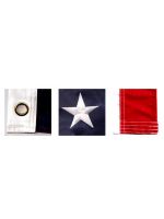 USA American 2.5'x4' Embroidered Flag ROUGH TEX® 210D Oxford Nylon