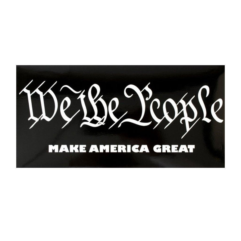 We The People Make America Great Bumper Sticker