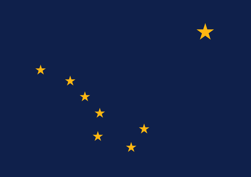 Alaska State Flag 100D Rough Tex® (Multiple Sizes)