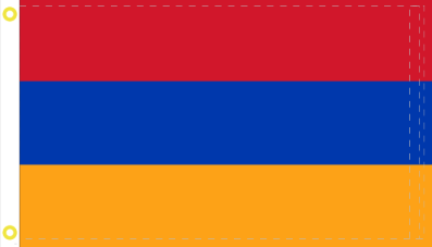 Armenia 4'x6' Flag ROUGH TEX® 100D