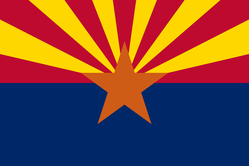 Arizona State Flag 100D Rough Tex® (Multiple Sizes)