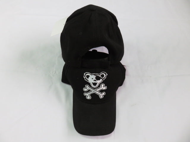 Dancing Bear Patch Black Cap