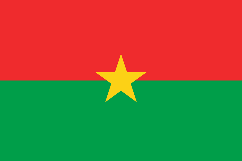 Burkina Faso Flag 100D Rough Tex® (Multiple Sizes)