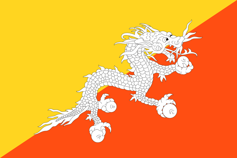 Bhutan Flag 100D Rough Tex® (Multiple Sizes)
