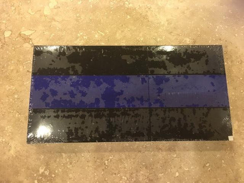 BLUE LINE POLICE BUMPER STICKER PACK OF 50 BUMPER STICKERS MADE IN USA WHOLESALE BY THE PACK OF 50!