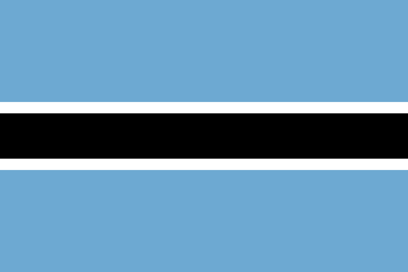 Botswana Flag 100D Rough Tex® (Multiple Sizes)