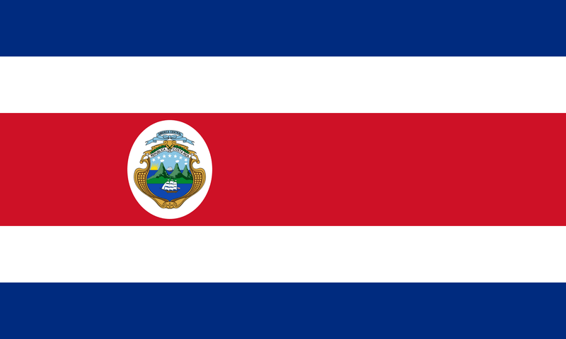 Costa Rica Flag 100D Rough Tex® (Multiple Sizes)