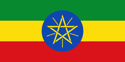 Ethiopia Flag 100D Rough Tex® (Multiple Sizes)