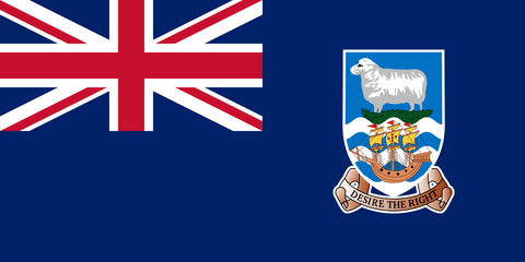 Falkland Islands Flag 100D Rough Tex® (Multiple Sizes)