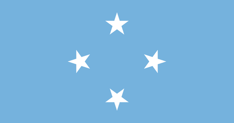 Micronesia Flag 100D Rough Tex® (Multiple Sizes)