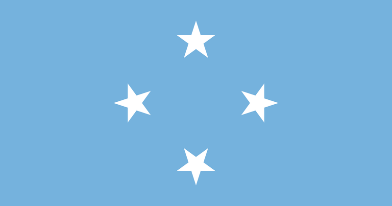 Micronesia Flag 100D Rough Tex® (Multiple Sizes)