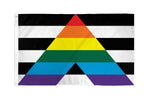 Gay Straight Ally 3'X5' Flag ROUGH TEX® 100D