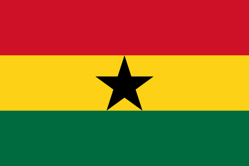 Ghana Flag 100D Rough Tex® (Multiple Sizes)