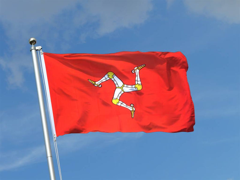 Isle Of Man  3'X5' Flag ROUGH TEX® 100D