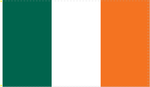 Ireland 12"X18" Inch Flag Rough Tex® 100D With Grommets