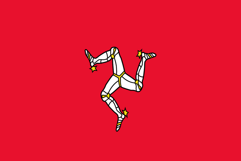 Isle Of Man  3'X5' Flag ROUGH TEX® 100D