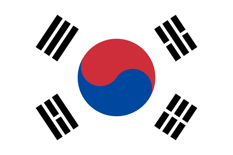 South Korea Flag 100D Rough Tex® (Multiple Sizes)