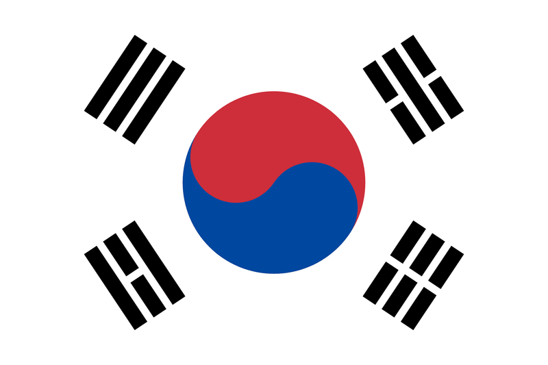 South Korea Flag 100D Rough Tex® (Multiple Sizes)