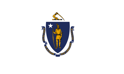 Massachusetts State Flag 100D Rough Tex® (Multiple Sizes)