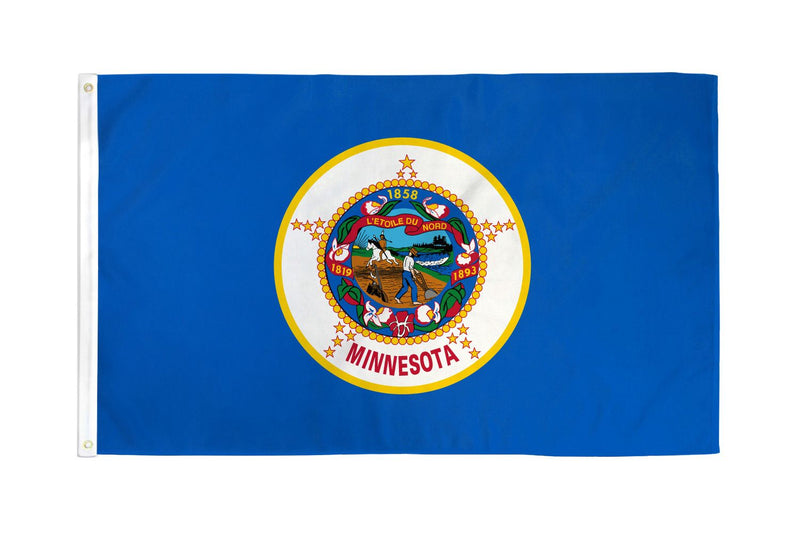 Minnesota 5'x8' State Flag ROUGH TEX® 68D