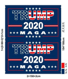 Trump 2020 M A G A Blue Stars And Stripes 3'X5' Flag Rough Tex® 100D