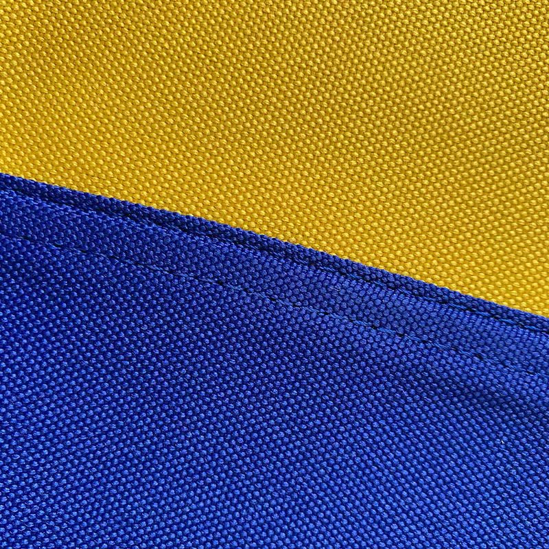 Ukraine Government Flag Sewn Cotton Canvas Bunting 5x9.5 Feet