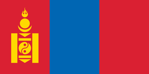 Mongolia Flag 100D Rough Tex® (Multiple Sizes)