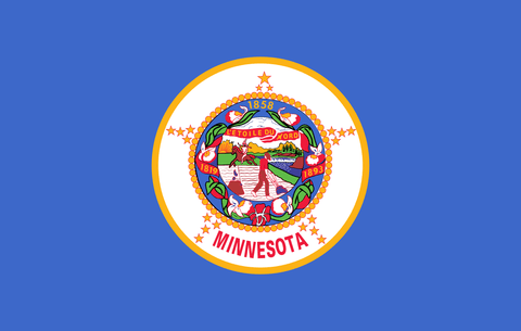 Minnesota State Flag 100D Rough Tex® (Multiple Sizes)