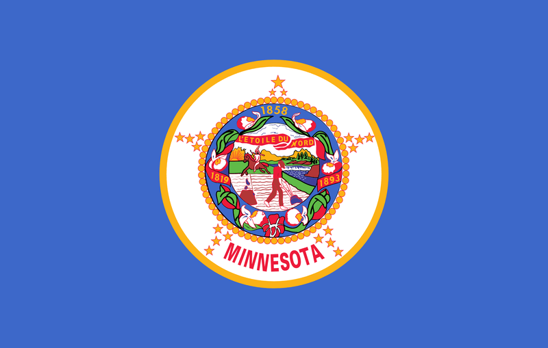 Minnesota State Flag 100D Rough Tex® (Multiple Sizes)