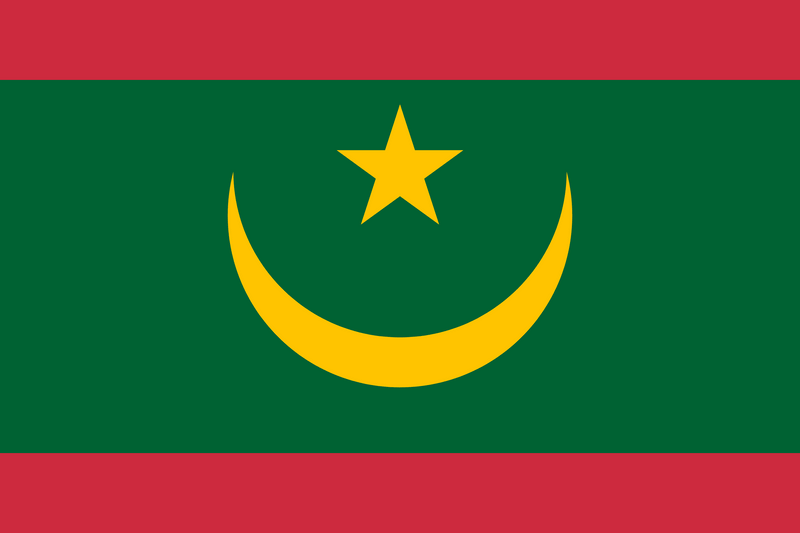 Mauritania Flag 100D Rough Tex® (Multiple Sizes)