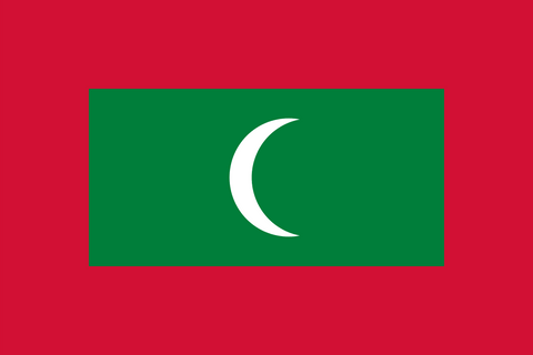 Maldives Flag 100D Rough Tex® (Multiple Sizes)