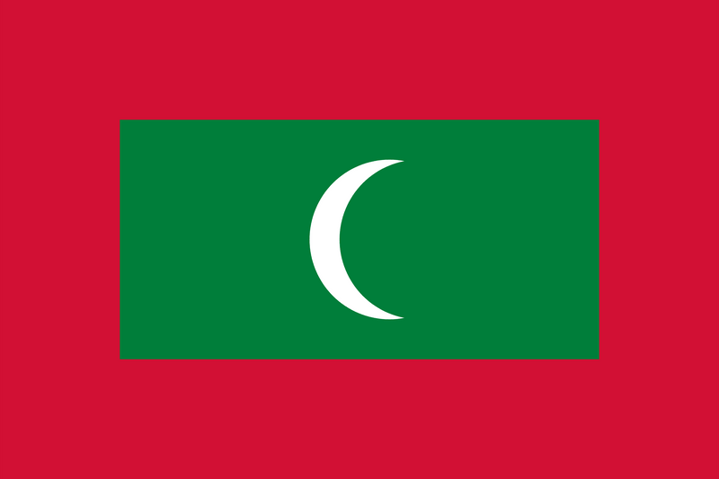 Maldives Flag 100D Rough Tex® (Multiple Sizes)