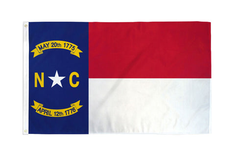 North Carolina 3'X5' State Flag ROUGH TEX® 68D Nylon