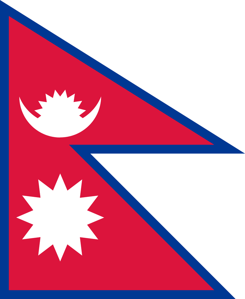 Nepal Flag 100D Rough Tex® (Multiple Sizes)