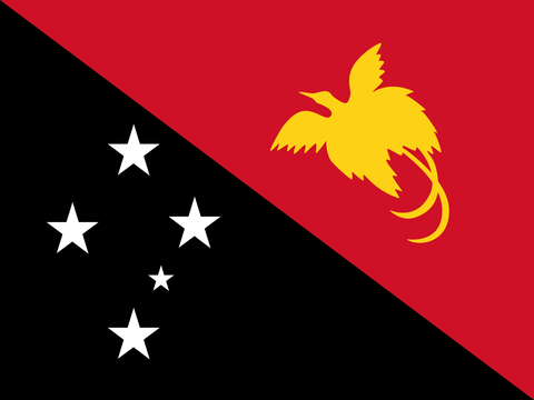 Papua New Guinea Flag 100D Rough Tex® (Multiple Sizes)