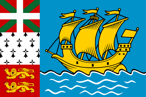 Saint Oierre and Miquelon Flag 100D Rough Tex® (Multiple Sizes)