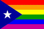 Puerto Rico Rainbow 3'x5' polyester