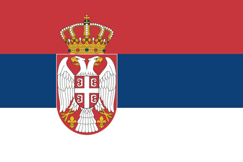 Serbia Flag 100D Rough Tex® (Multiple Sizes)