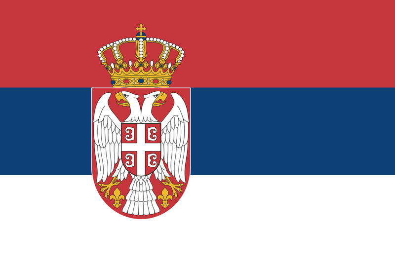 Serbia Flag 100D Rough Tex® (Multiple Sizes)