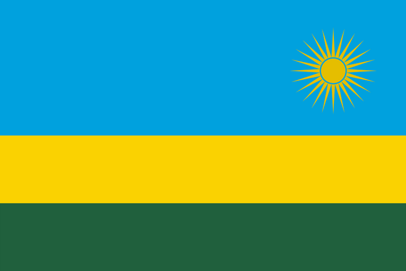 Rwanda Flag 100D Rough Tex® (Multiple Sizes)
