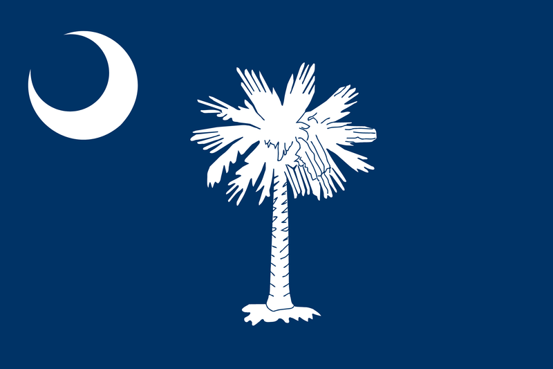 South Carolina State Flag 100D Rough Tex® (Multiple Sizes)