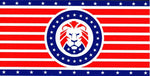 TRUMP HERALDRY FLAG BUMPER STICKER