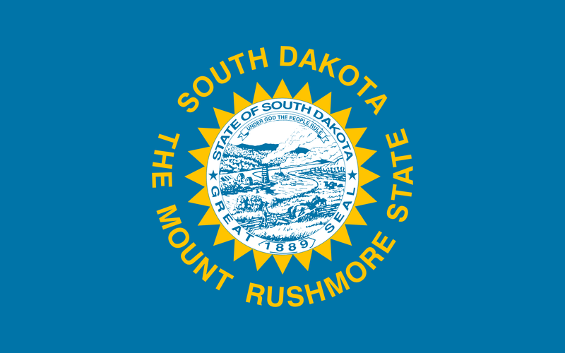 South Dakota State Flag 100D Rough Tex® (Multiple Sizes)