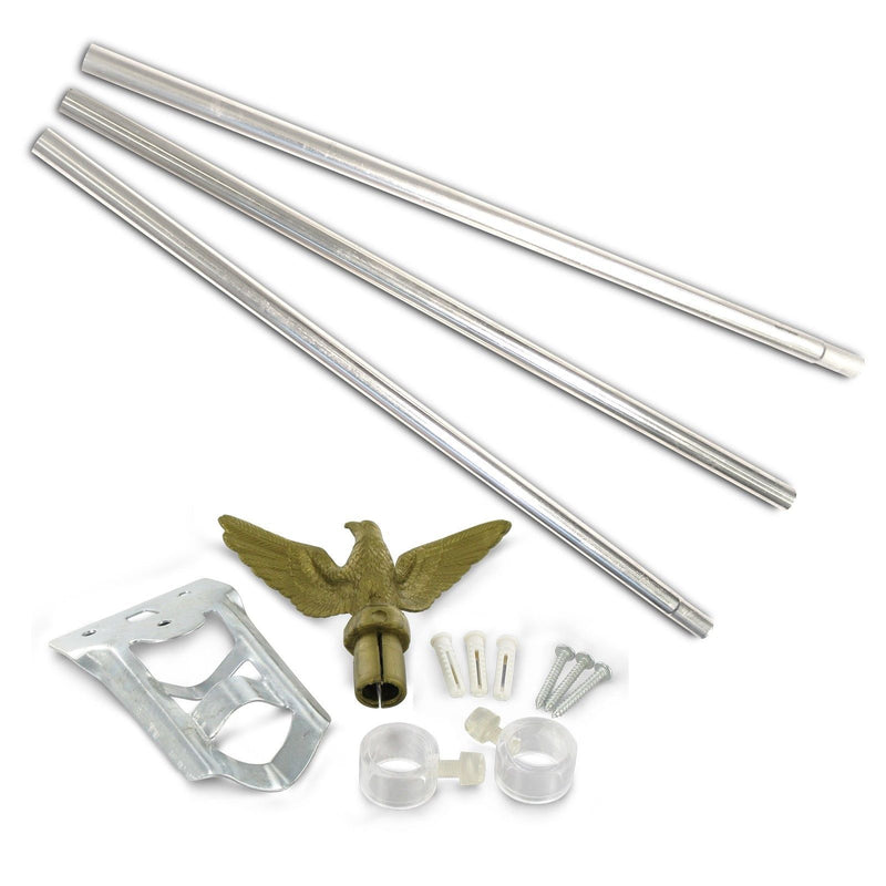 Flag Pole Kit 6' Steel flagpole